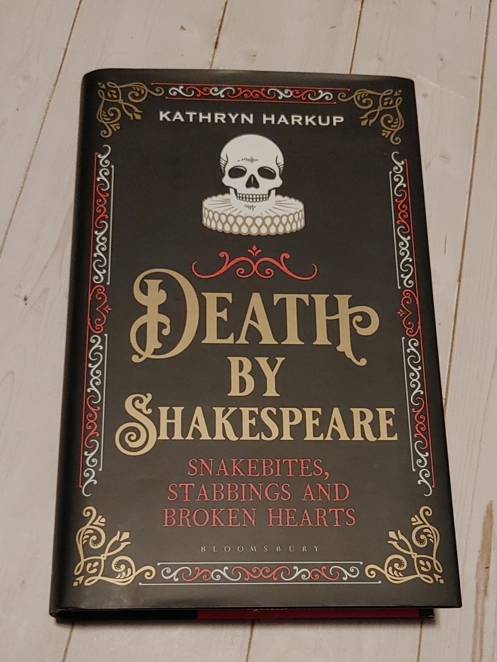 Death By Shakespeare Adult Non Fiction Book By Kathryn Harkup